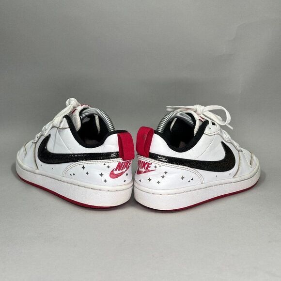 Nike Girls Size 5.5 Grade School Court Borough Low 2 - Picture 5 of 11